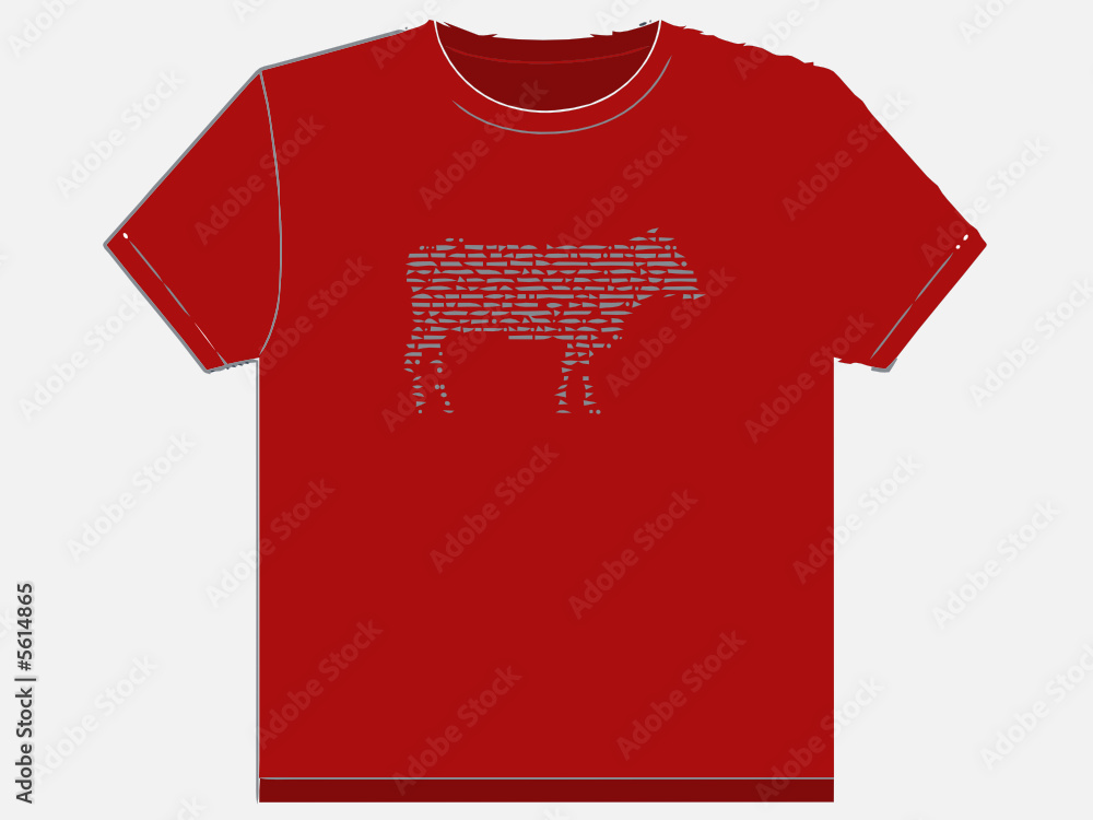 t-shirt vaca