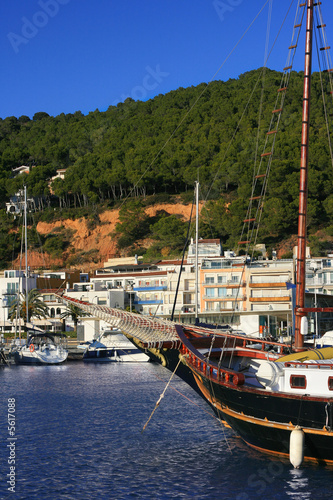 Sailing boats and yachts (Estartit - Costa Brava, Spain)