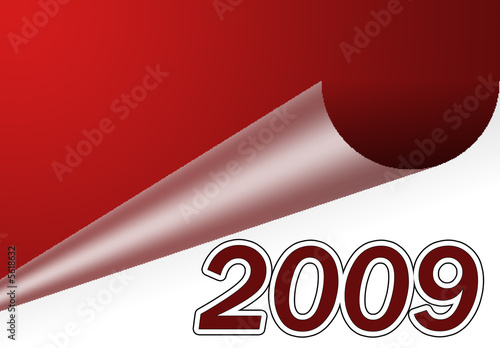 2009 umblättern/rot