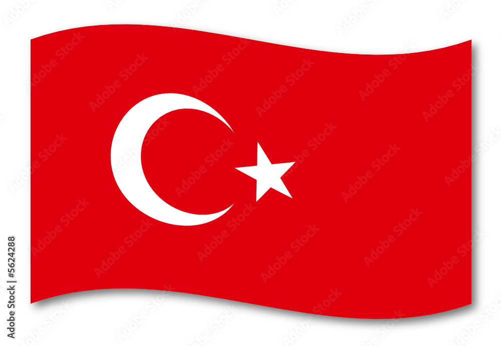 türkei turkey fahne schatten türkei turkey fahne schatten