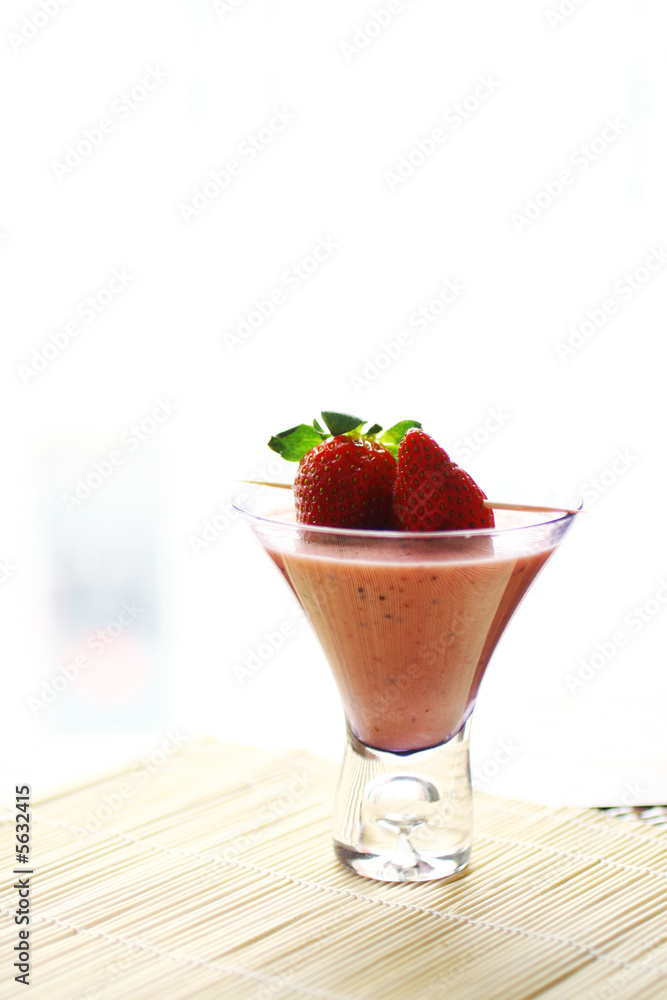 Strawberry smoothie Strawberry smoothie