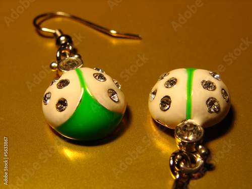 Ladybird earrings