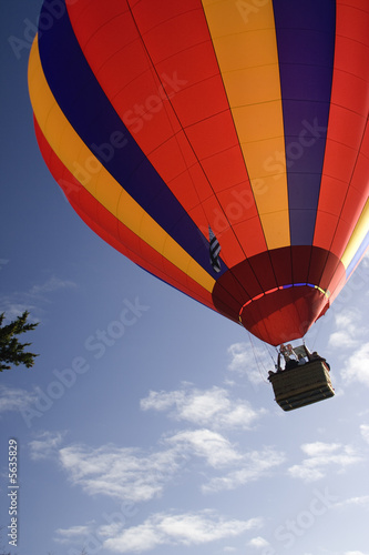 Obraz na płótnie Ballon a air chaud w salonie