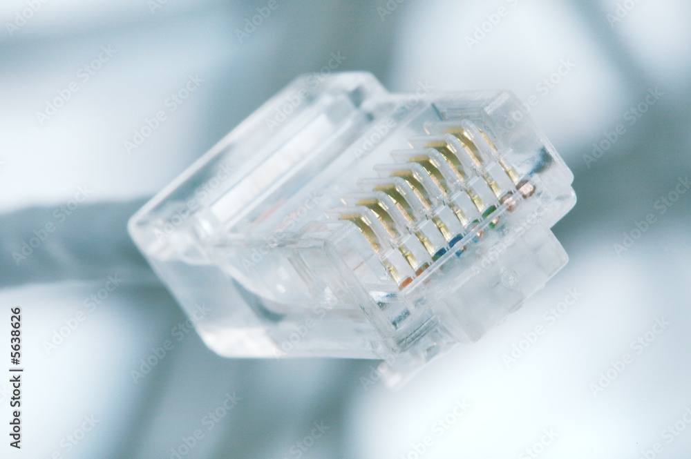 Wire for connection of a computer to the Internet Wire for connection of a computer to the Internet