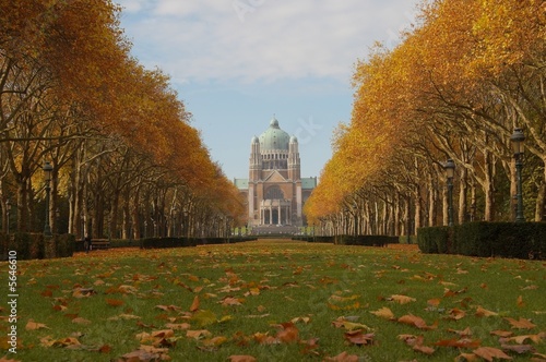 The Basilica of the Sacred Heart in Brussels, Belgium