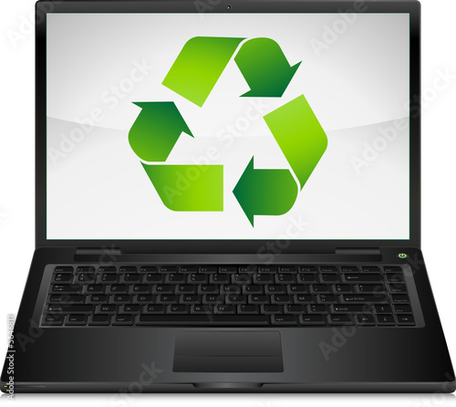 Ordinateur portable recyclage