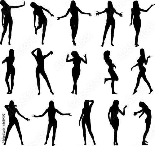 Sexy Silouettes - Vector