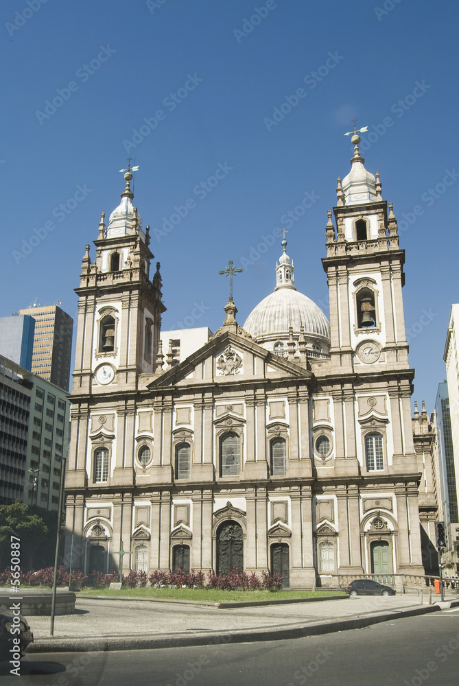 Candelaria Church, Rio de Janeiro, Brazil DownTown