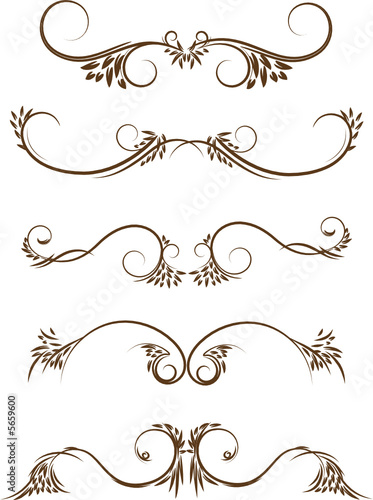 floral background set