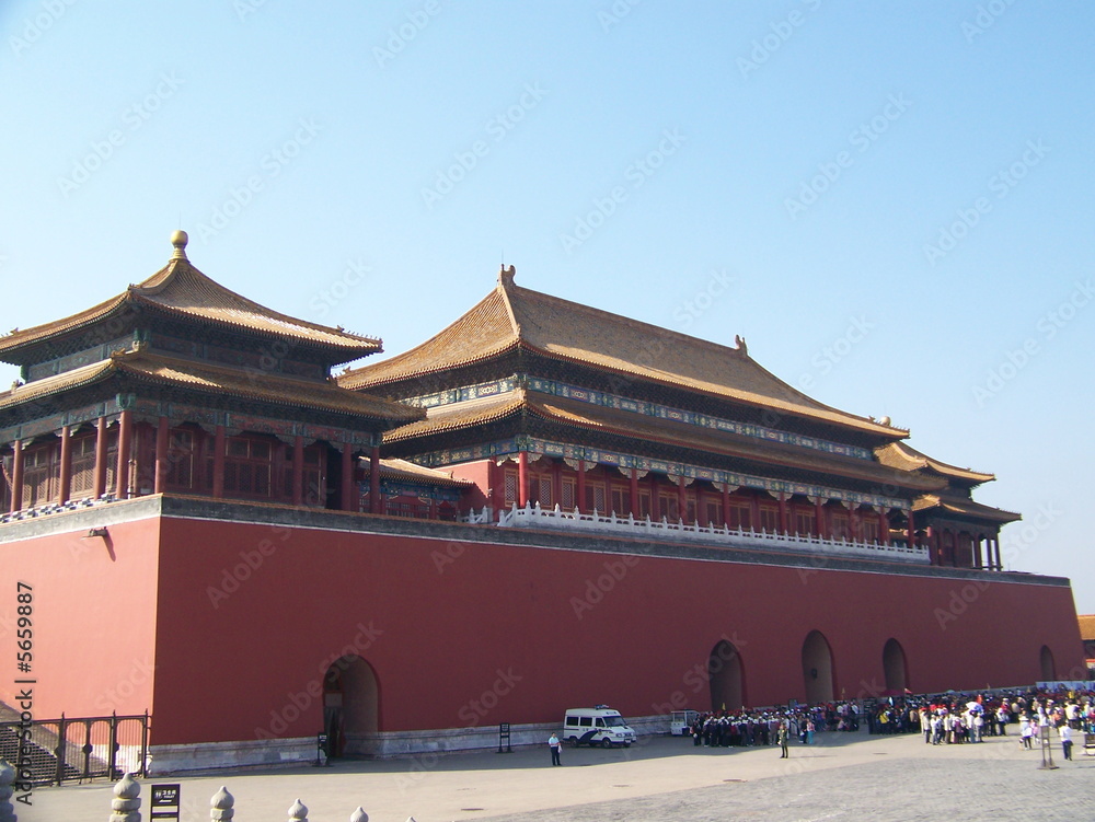 Fototapeta premium entrée principale cité interdite