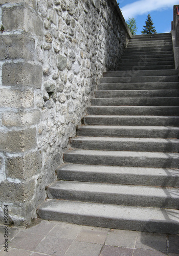 Stairs and Wall