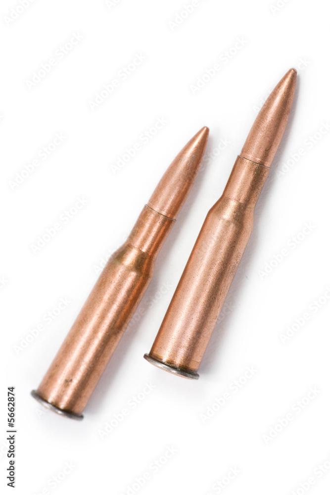 Rifle Bullet close up shot