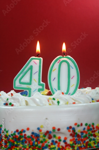 Birthday Cake - Fourty