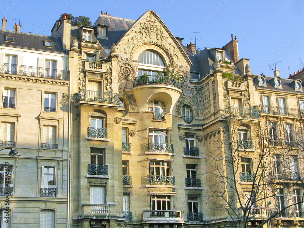 Immeuble Art Déco, Paris 8, France