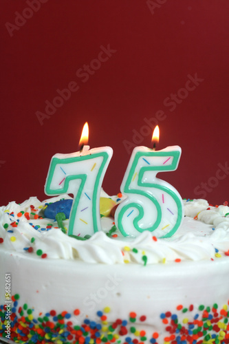 Birthday Cake - Seventy Five photo