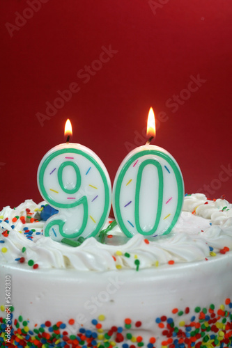 Birthday Cake - Ninety
