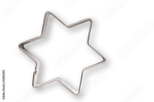 Star shaped cookie cutter