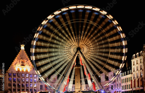 Grande roue à Lille