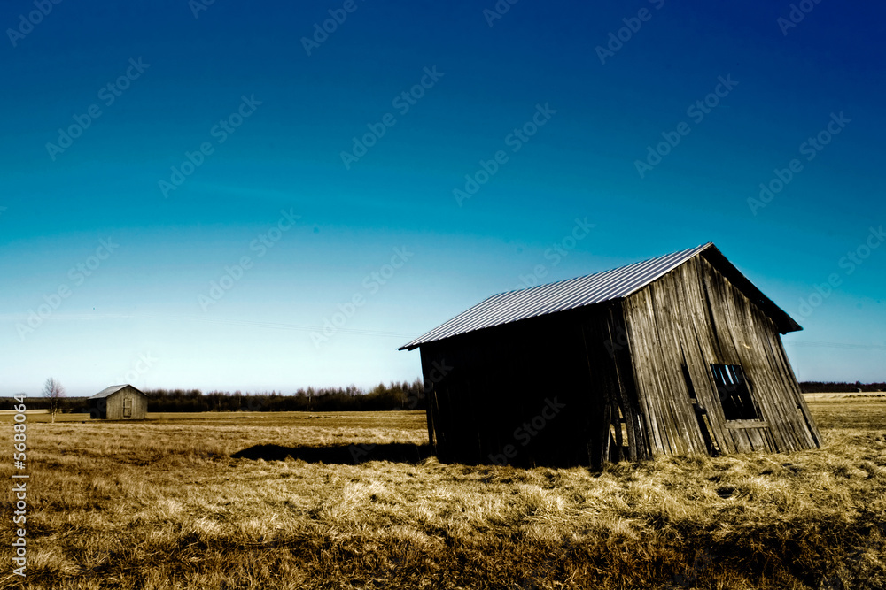 Obraz premium forsaken barn