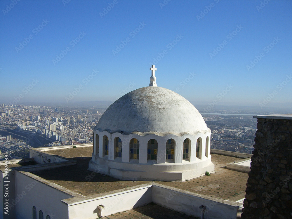 Oran- Santa Cruz et vue sur la ville