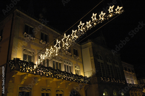 Bild auf Leinwand noël à obernai
