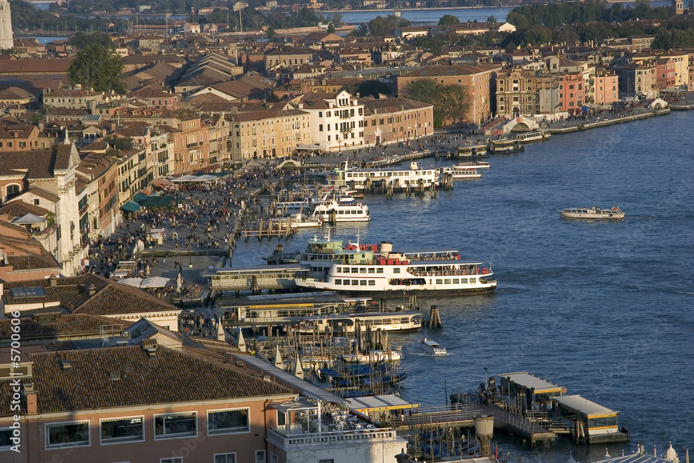 Vu sur la baie de Venise