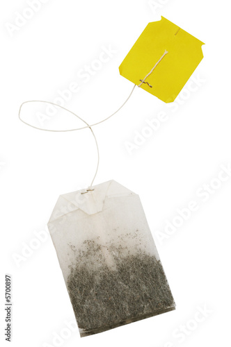 Wallpaper Mural Tea in bags on a white background Torontodigital.ca