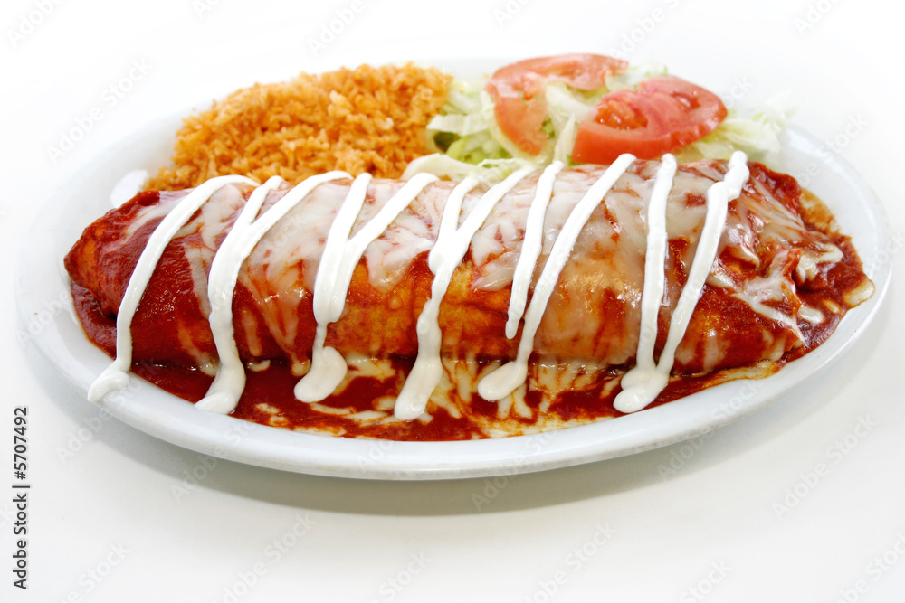 Wet Burrito Stock Photo Adobe Stock