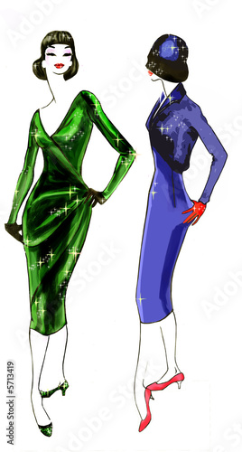 Fashion History: 1950 Model