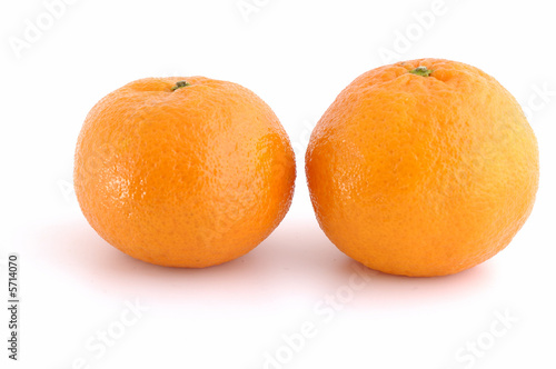 Dos mandarinas