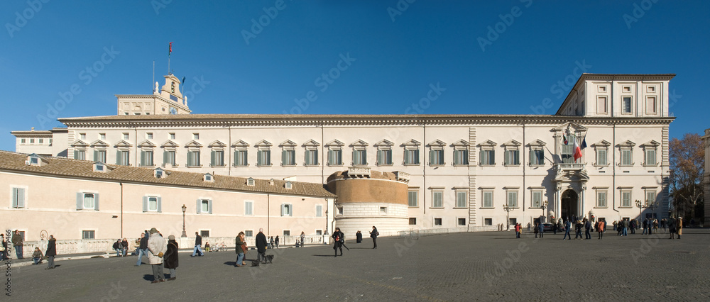 Naklejka premium Palazzo del Quirinale, Roma, Italia