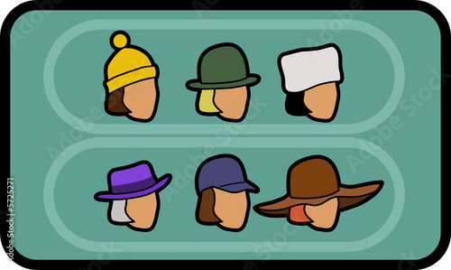 Women In Hats