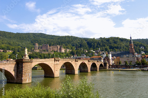 Old bridge, Heidelberg castle