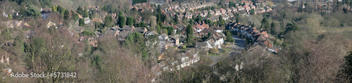 Suburbs of birmingham, england uk housing.