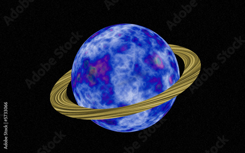 Planet with ring