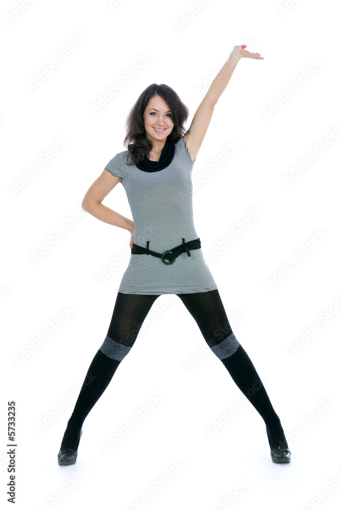 Portrait of the young beautiful girl on insulated background.. Portrait of the young beautiful girl on insulated background..