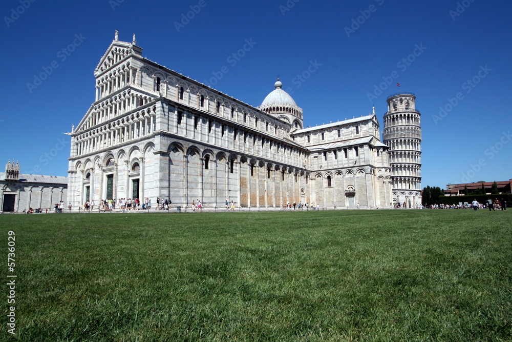 The Duomo and The Leaning Tower Of Pisa