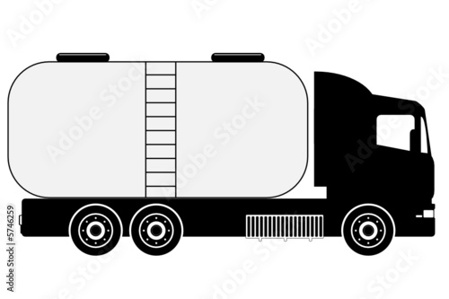 LKW mit Öltank