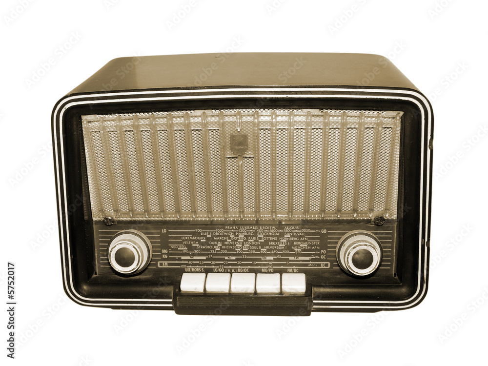 Fototapeta premium vintage radio