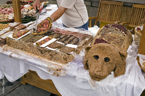 Photography budapest : patissier dans la rue