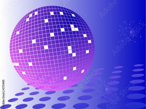 boule disco et dancefloor