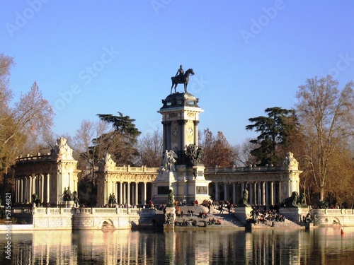 Etang du Parc du Retiro, Madrid