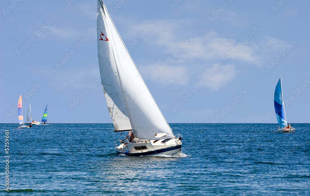 Fototapeta premium Segeltörn