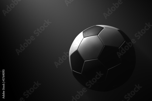 Fussball Schatten und Licht