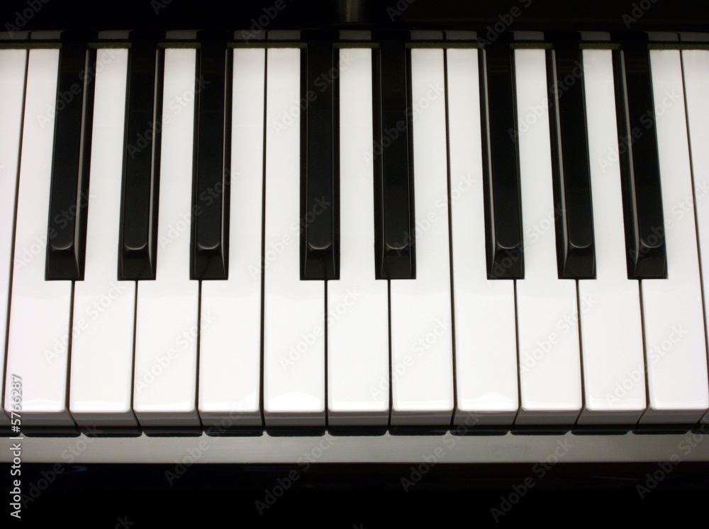 one octave of piano keys one octave of piano keys