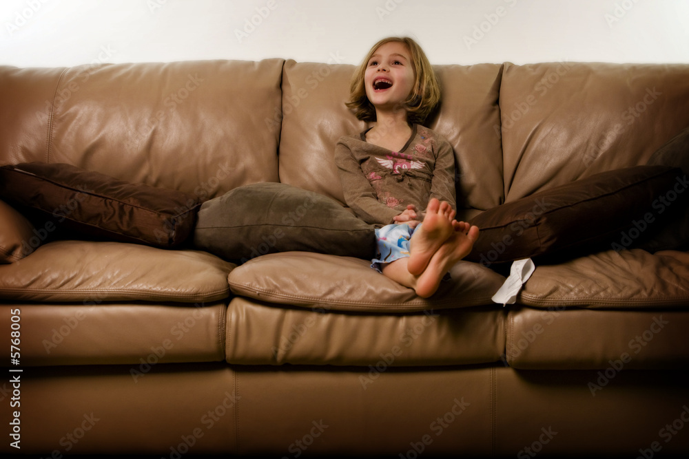 Child watching TV Child watching TV