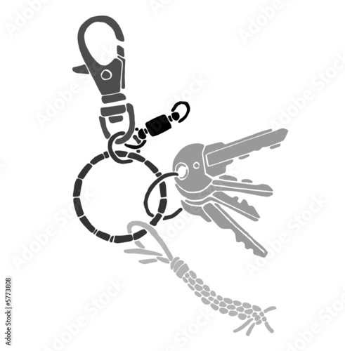 porte-clefs dessin