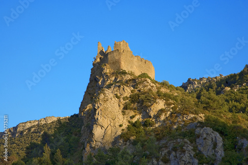 Obraz na płótnie roussillon : chateau cathare