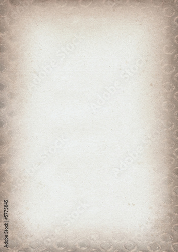 rough old decorative piece of paper
