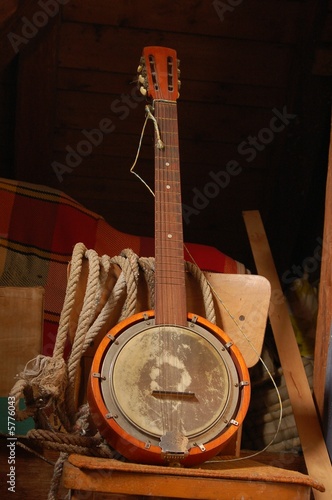 old banjo